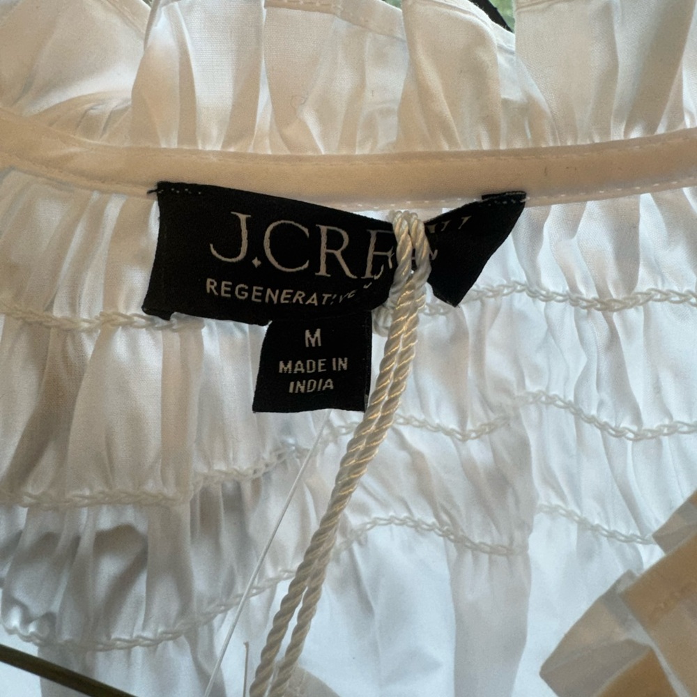 J.Crew Regenerative White Skirt